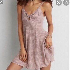 American Eagle Polka Dot Dress